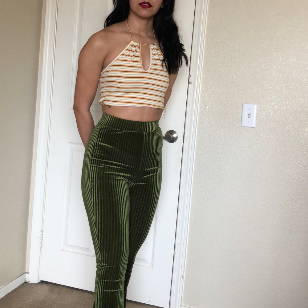 Tight Green Leggings Size Small